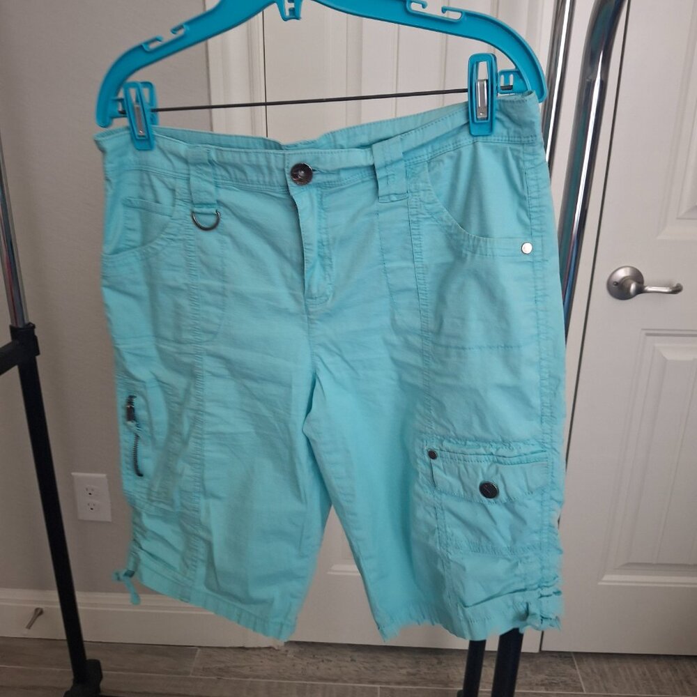 Capri Short pants Aqua